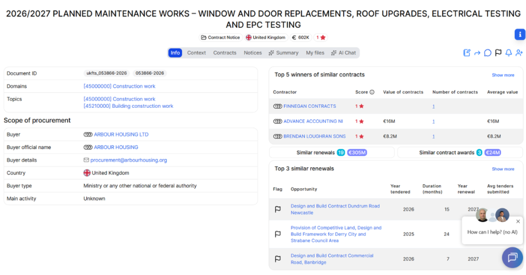2026/2027 PLANNED MAINTENANCE WORKS – WINDOW AND DOOR REPLACEMENTS, ROOF UPGRADES, ELECTRICAL TESTING AND EPC TESTING