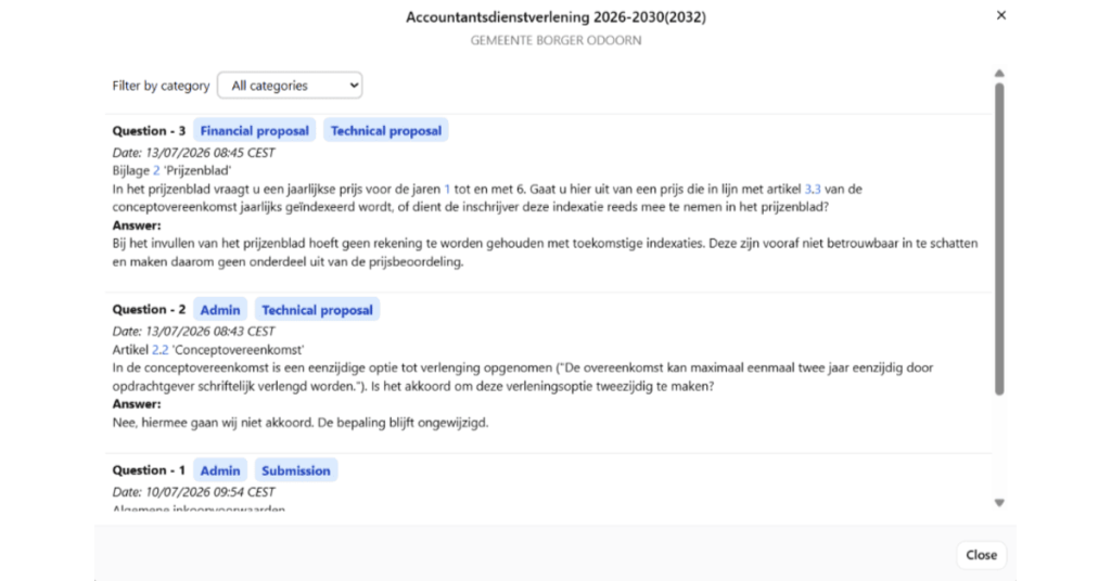 QA from Belgium and the Netherlands