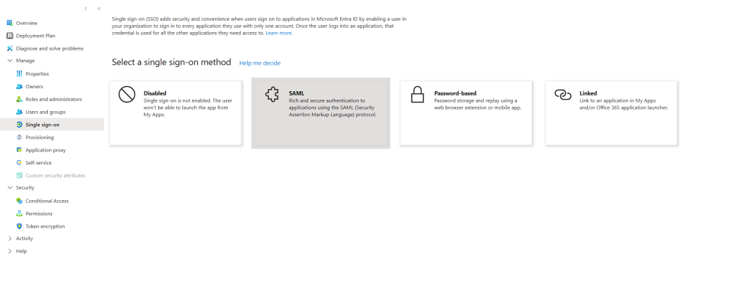 Microsoft-Entra-Enterprise-applications-Hermix-Single-sign-on