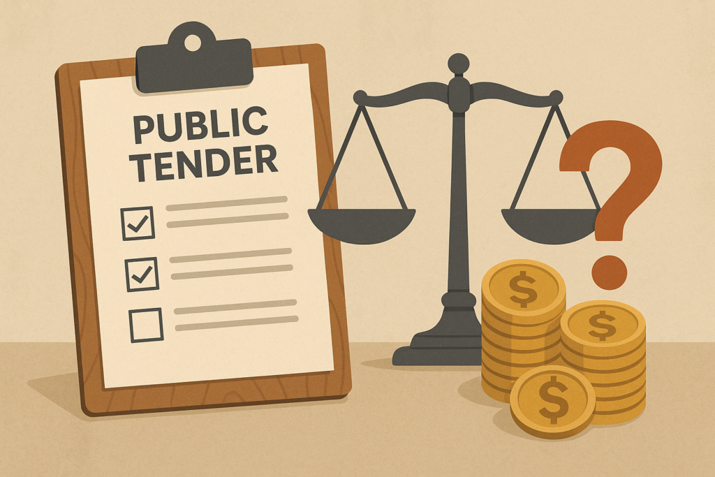 How to Know if a Public Tender Is Worth It