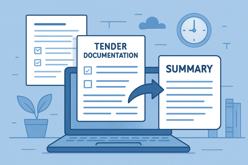 How to Summarize Tender Documentation in Seconds