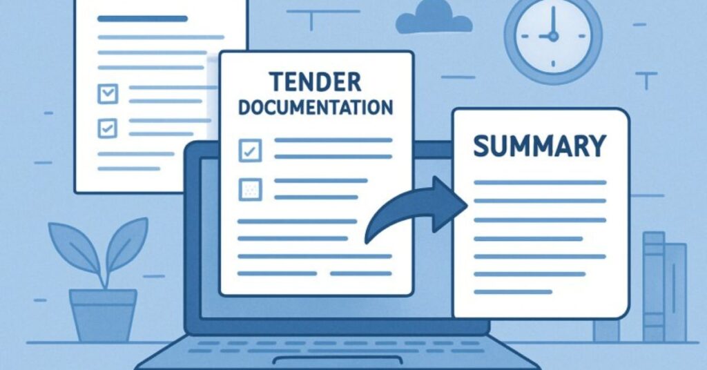 How to Summarize Tender Documentation in Seconds