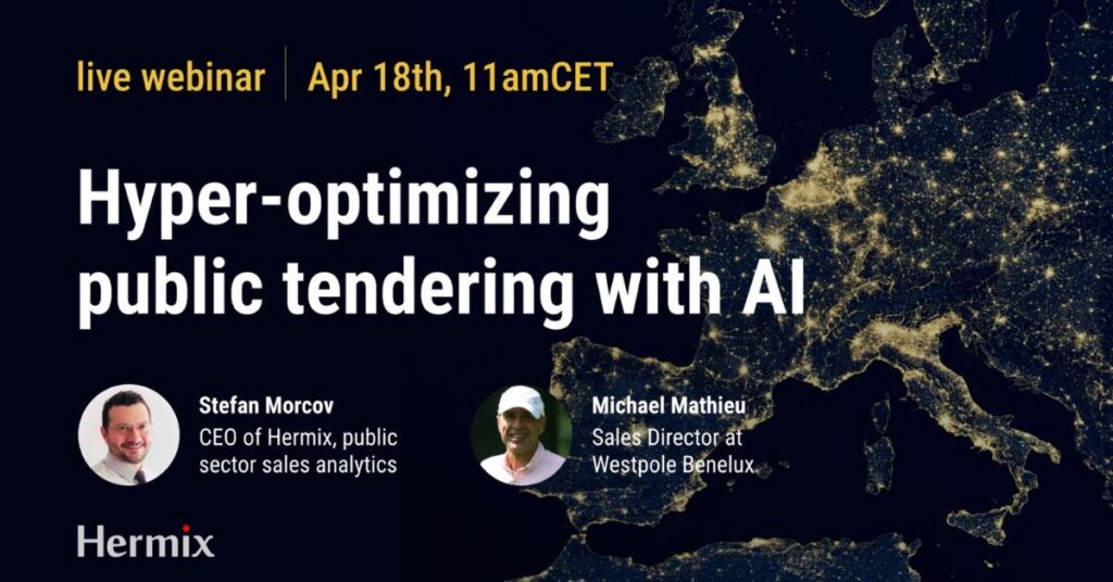 Hyper-optimize public tendering with AI – Live Webinar 18 April 2024