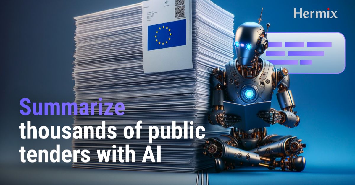 Tender-summarization feature in Hermix