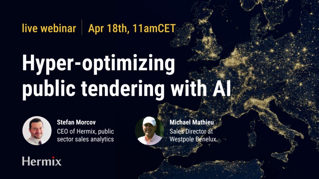 Hyper-optimize public tendering with AI – Live Webinar