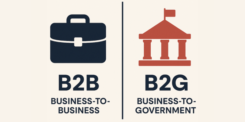 B2B vs B2G Key Differences Between B2B and B2G Sales Models - Insight