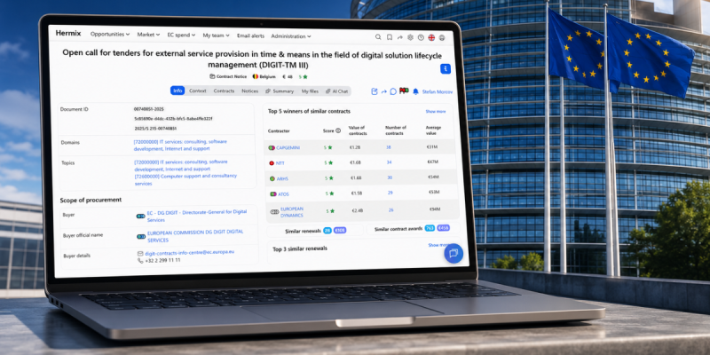 Digit Tm 3 contract award