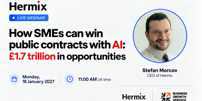 How SMEs can win public contracts with AI: £1.7 trillion in opportunities