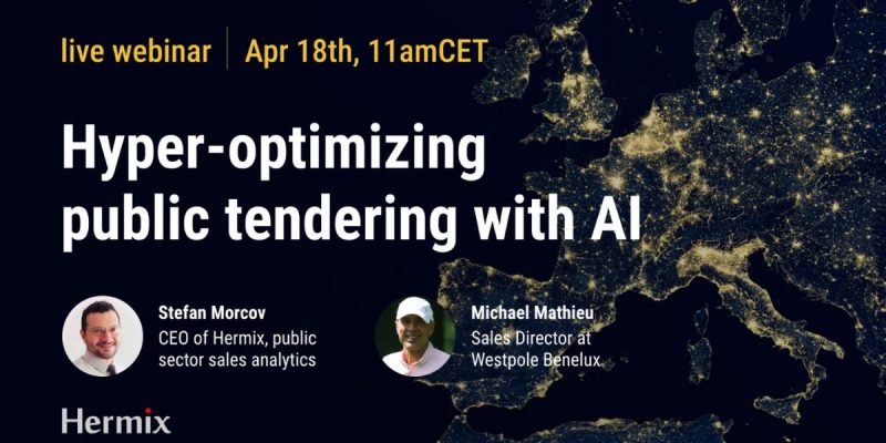 Hyper optimizing public tendering with AI live webinar