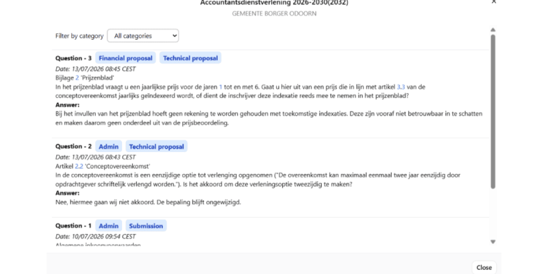QA from Belgium and the Netherlands